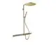 AXOR-HG-AXOR-ShowerSolutions-Showerpipe-mit-Thermostat-800-und-Kopfbrause-350-1jet-Polished-Gold-Optic-27984990 gallery number 1